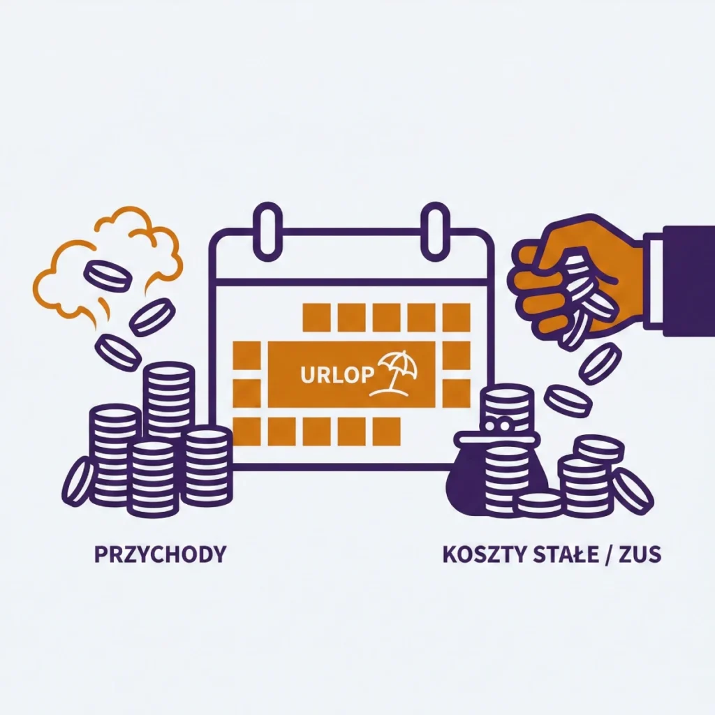 Przychody, a urlop i koszty jako freelancer