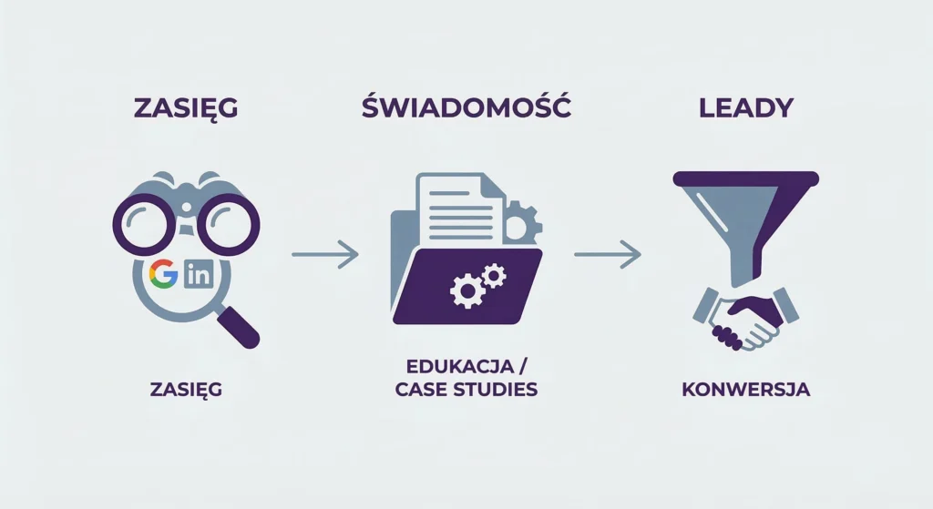 Trzy strategiczne kroki dobrej strategii marketingu b2b