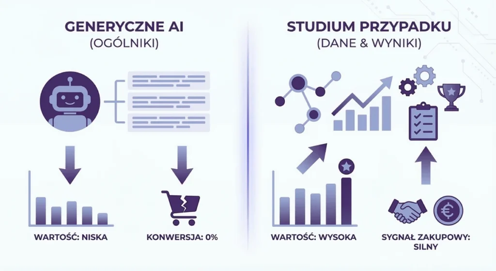 Generyczne AI vs realne studia przypadków
