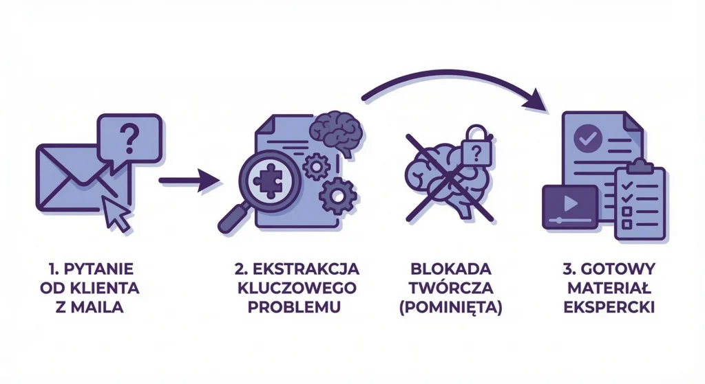 Syndrom braku pomysłów robienia contentu w b2b (zbieraj wszystkie pytania od klientów)