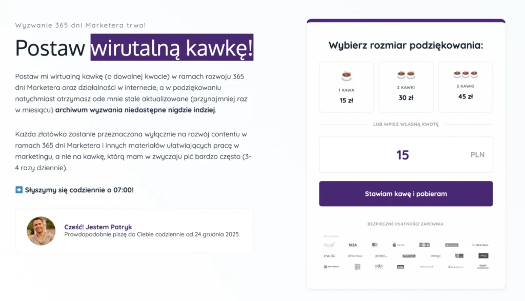 Własny sklep, własna infrastruktura dla produktów, aby nie oddawać prowizji dla zewnętrznych dostawców