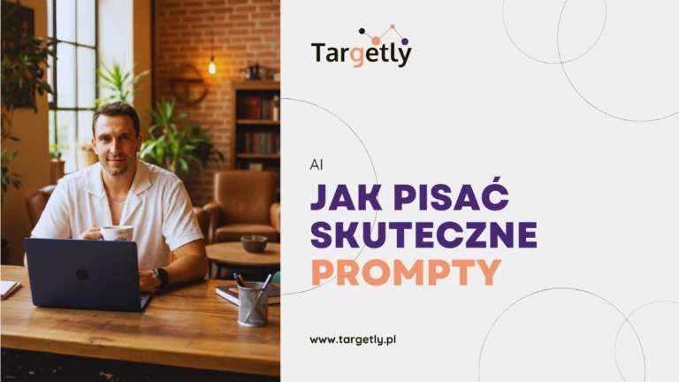 Baner blogowy do artykułu jak pisać skuteczne prompty