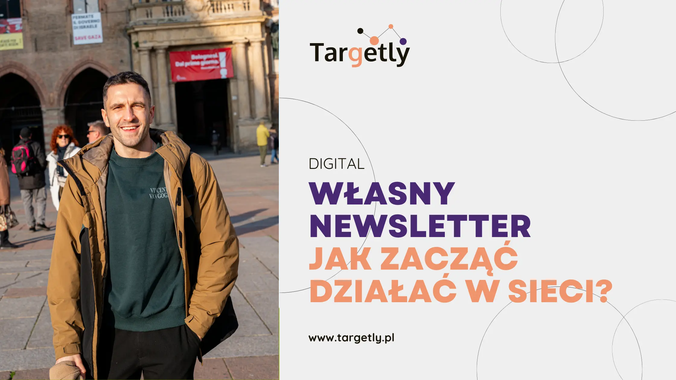 Baner blogowy do artykułu: Własny newsletter. Jak zacząć budować bazę za 0 złotych.