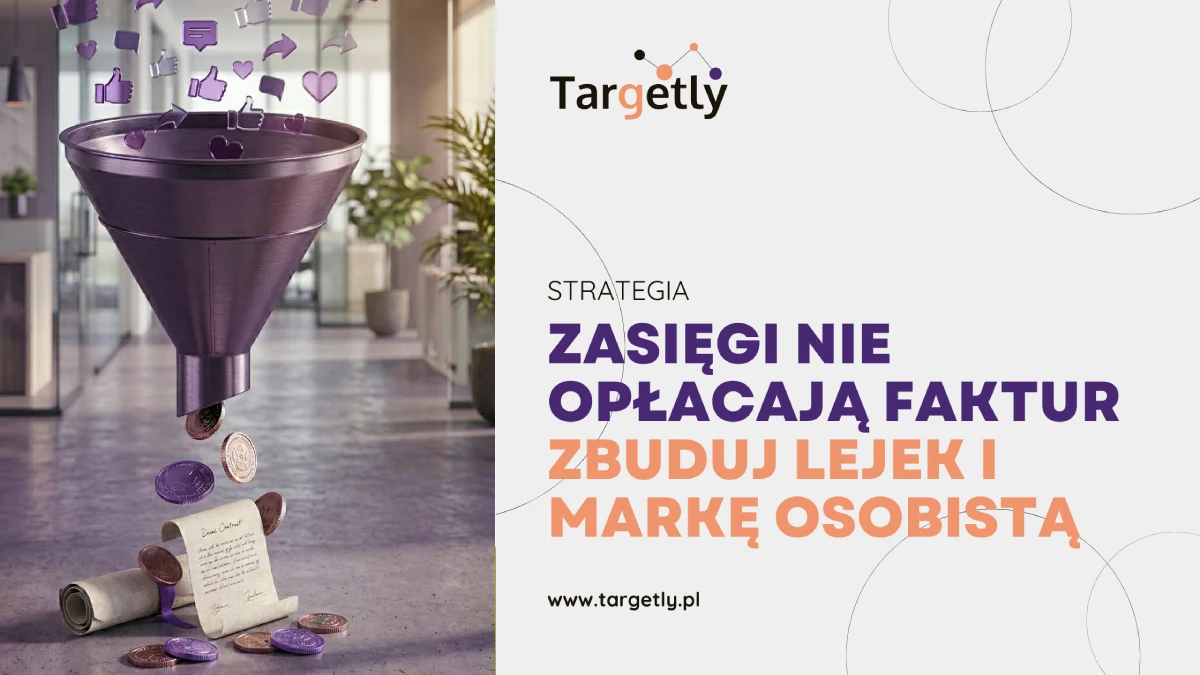 Zasięgi i lajki to nie wszystko. Musisz zbudować lejek b2b oraz markę osobistą, aby to wszystko mogło działać i generować leady.