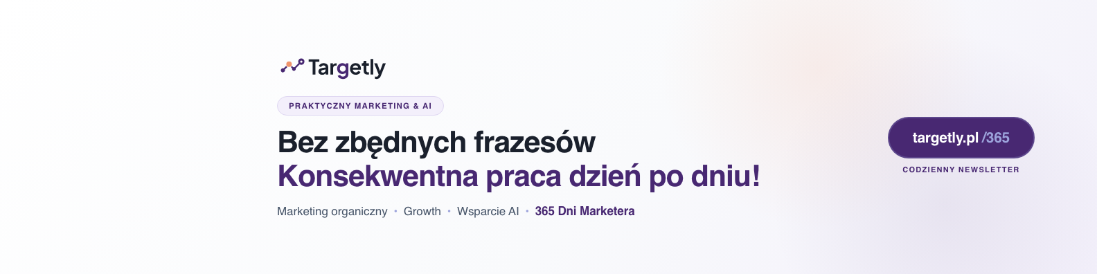 Tło na profil LinkedIn 1584x396px zaprojektowane w HTML i CSS z wolnym miejscem po lewej stronie pod awatar - wariant 1
